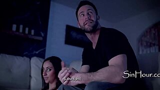 Blackmailer tricked my friends into group sex at the cinema