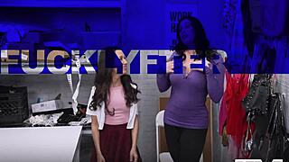 Do these teens fuck to avoid shoplifting trouble?