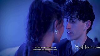 Blackmailer tricked my friends into group sex at the cinema