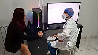 Gynecologist Makes Young Patient Cum And Squirt!