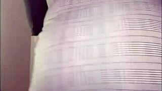 Watch my fat ass dance in these fishnets, she teases.