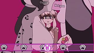 Furry Hero Endures Ball Kicking in Cuckold Scenario