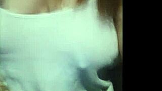 Showing Boobs On Public While Walking