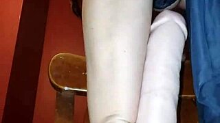 Cougar Playing With A Large Dildo