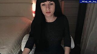Mlady Jessy Strips, Teases Clit, Caresses Pussy, Vibes Ass