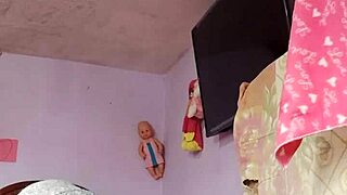 Rich cumshot in neighbor's room