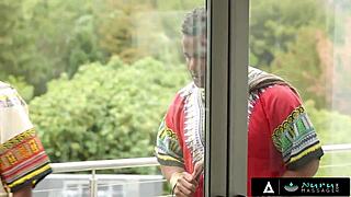 This nuru massage turns into unforgettable anal pleasure, she says.