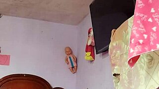 Rich cumshot in neighbor's room