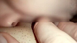 Hubby lick his wife pussy after stranger fucked her?