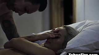 young lesbian gets fucked by perverted therapist in rough hardcore session