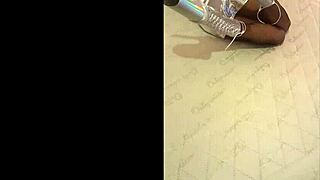 Total Silver Fishnet Pantyhose On Petite Latina