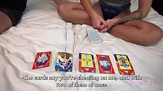 Petite Girl Discovers Boyfriend's Cheating via Tarot