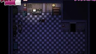 Zombies retreat: gloryhole blowjob cumshot