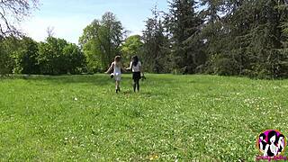 Tiffany Guides Arab Girl Angie in Wild Lesbian Anal Games