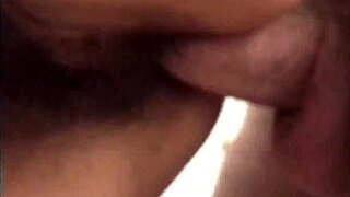 Wife and Husband Give Homemade Blowjob