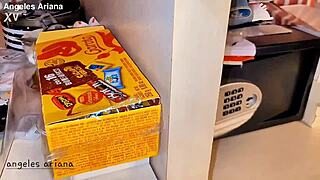 your semen dripping slowly down my legs wet feet with cum