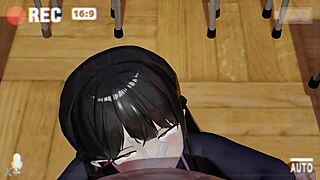 3D HENTAI BLOWJOB