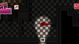 Zombies retreat: gloryhole blowjob cumshot