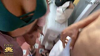 Two Girls Sucked My Cock On The Balcony, It Was So Public And Exciting