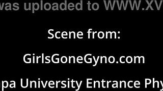 Freshman Nurse Gets Hitachi Orgasm from Boyfriend in Hospital