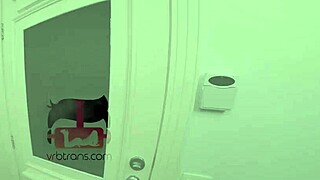 Vrb Trans Skinny Brazilian Shemale Courier Gets Anal With Client's Huge Cock Hd Porn