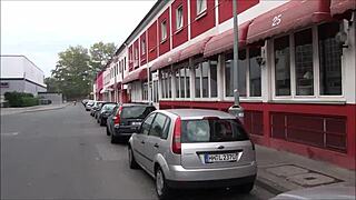 Exploring the Redlight District in Ludwigstra�e, Hannover, Germany