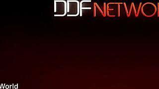 The mistress mellows out in her latex heels!