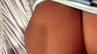 In public outdoor setting, an amateur discovers a fuck doll using anal plug sex toy