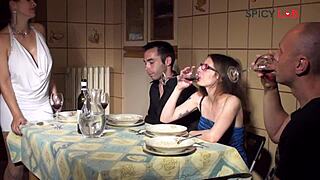 subtle sex lessons with mature woman lesson four orgy