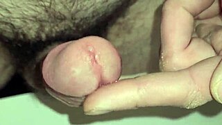 Frenulum edging and cum 😏