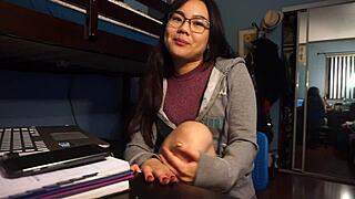 Tied Toes Self Tickle - Foot Fetish