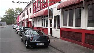 Exploring the Redlight District in Ludwigstra�e, Hannover, Germany