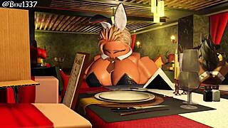 Amateur teen with big ass and tits gets creampie in roleplay pov, using rabbit toy for intense orgasm