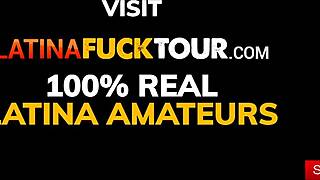 Latina Babe Possessive Over Mans Big Cock In Fuck Tour