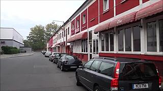 Exploring the Redlight District in Ludwigstra�e, Hannover, Germany