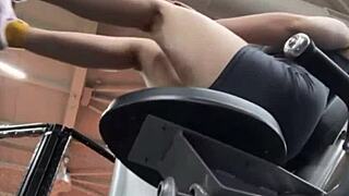 i got hard fucked in the gym by a young bbw with big tits