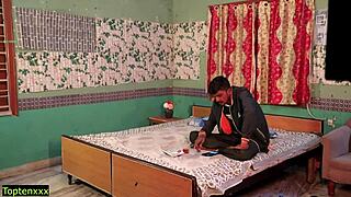 Innocent Village Bride in Modern Passionate Encounter