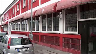 Exploring the Redlight District in Ludwigstra�e, Hannover, Germany