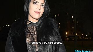 come on latina show those juicy tits and ass all the way in public temptation