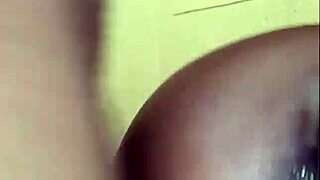 Wet tight black pussy close up?