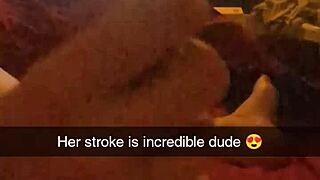 Real snapchat fuck- cheating cumslut begs for creampie -richelle rose