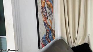 cumming on the big ass princess tits