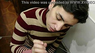 Wow, old school facial cumshot pov blowjob action!