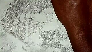 Couple Shares Tender Foreplay In Lingerie