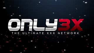 Only3x only3x network brings you - bootylicious marie luv double dildo penetration - 10