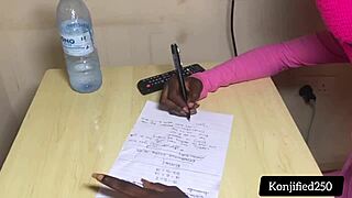 Horny tutor seduces coursemate