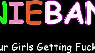 watch the beautiful brown teen suck big cock then ride