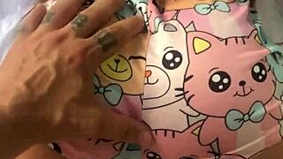 Suggestive Encounter With Sexy Innocent Sex Doll Outdoors