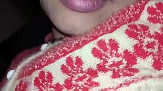 Closeup Hard Fucking Sex Video in Hindi Voice Where Janvi Vhabhi Makes Passionate Sex with Boyfriend