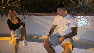 Walk on Beach Without Panties Outdoor